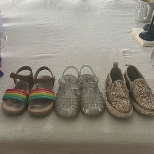 3 pairs of Cat & Jack shoes!